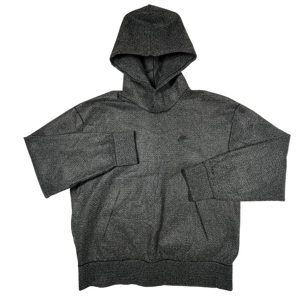 Nike Tech Pack Forward Pullover Hoodie Men's M Therma-Fit ADV‎ Black Athleisure